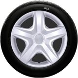 Chevrolet SKS-SJS 418 16 İnç 4 Adet Kırılmaz Jant Kapağı