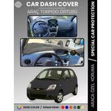 Chevrolet Spark (2009-2015) Torpido Örtüsü Ön Göğüs Koruma Torpido Koruma Tam Uyum Çatlamayı Önler
