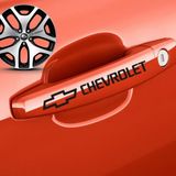 Chevrolet Sport Kapı Kolu Sport Sticker Yapıştırma 8 Ad