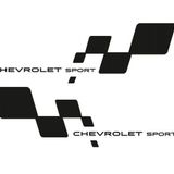 Chevrolet Sport Yan Kapı için Çamurluk Sticker 2 Adet Sağ Sol