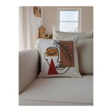 CheyİZ Home Punch Kırlent Kılıfı | Panç Kırlent Kılıfı | Dekoratif Yastık Kılıfı | 40x40 Cm Tekli