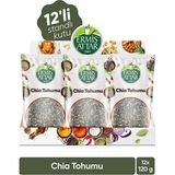 Chia Tohumu 120 Gram 12'li Set Ermiş Attar
