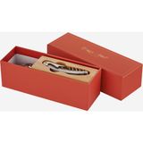 Chiara Alessi Acacia Elegance Kahverengi Bambu Tirbuşon 6,5 × 14 × 6,5 Cm