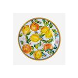 Chıara Alessı Capri Beyaz Melamin Yemek Tabağı 28 Cm