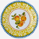Chiara Alessi Capri Sarı Melamin Kahvaltı Tabağı 23 cm - Sofra Grubu