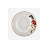Chiara Alessi Magic Garden Beyaz Porselen Çukur Tabak 21 cm