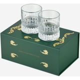Chiara Alessi The Gentlemen’s Reserve Şeffaf Cam Viski Bardağı Seti - 260 ml
