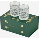 Chiara Alessi The Gentlemen’s Reserve Şeffaf Cam Viski Bardağı Seti - 275 ml