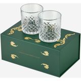 Chiara Alessi The Gentlemen’s Reserve Şeffaf Cam Viski Bardağı Seti - 340 ml