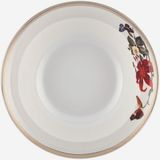 Chiara Alessi White Garden Beyaz Porselen Kase 14 cm