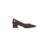 Chiara Bellini Kadın Topuklu Ayakkabı, Napa Snake Leather, Kahverengi, 36 Beden