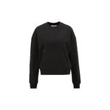 Chiara Ferragni 75CBIG02 Bisiklet Yaka Baskılı Siyah Kadın Sweatshirt