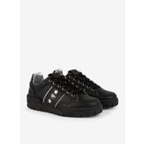 Chiara Ferragni CF3201_039 Siyah Gümüş Kadın Deri Sneaker
