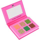 Chiara Ferragni Fancy Green Eyeshadow Palette Göz Farı Paleti 4,3 gr - Yüksek Pigmentli Kalıcı Göz Farı