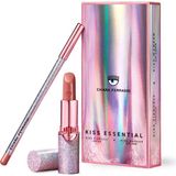 Chiara Ferragni Kiss Essential 05 Gül Nude Dudak Kalemi & Ruj Seti - Yumuşak Uçlu Belirgin