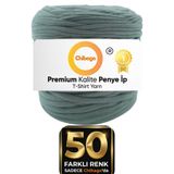 Chibago Küf Yeşili 001 Örgü İpi Penye İp Büyük Boy 650 gr 130 mt
