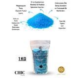 Chic Nail Manikür & Pedikür ve Banyo Tuzu Blue Ocean 1 KG / Epsom Tuzu / İngiliz Tuzu