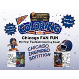Chicago Fan Fun: My First Football Coloring Book: A Cute Sports Activity Book for Kids Ages 4-8 (Chicago Edition) (Gridiron City Fun)