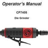 Chicago Pneumatic CP7405 Havalı Kalıpçı Taşlama Makinesi