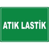 ChicArt Design Studio Atık Lastik Dijital Uv Folyo Baskı Etiket Yapıştırma Sticker 35X25