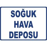 ChicArt Design Studio Soğuk Hava Deposu Dijital Uv Folyo Yapışkan Baskı Uyarı Etiket Yapıştırma Sticker 17.5X12.5