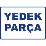ChicArt Design Studio Yedek Parça Pvc Plakalı Uyarı Levhası Dekota Dijital Uv Baskı Yapışkanlı 17.5X12.5 cm