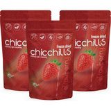 Chicchills Çilek Dondurularak Kurutulmuş Çilek 15 gr x 3