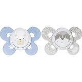 Chicco 0-6 Ay Erkek Bebek Emzik 2'li Physio Comfort Silikon Malzeme ile Maksimum Konfor