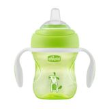 Chicco 200 ml 4 Ay+ Yeşil Yumuşak Uçlu Geçiş Bardağı