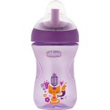 Chicco 266 ml 12 Ay+ Kız Pipetli Eğitim Bardağı