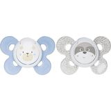 Chicco 2'li Physio Comfort Erkek Bebek Emzik 0-6 Ay (2 Adet)