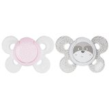 Chicco 2'li Physio Comfort Kız Bebek Emzik 0-6 Ay