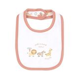 Chicco Bebek Baskılı Mama Önlüğü - Beyaz - Standart