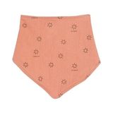 Chicco Bebek Desenli Üçgen Mama Önlüğü - Turuncu - Standart