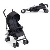 Chicco Echo Light bebek arabası, 0 aydan 22 kg'a kadar, ayarlanabilir sırtlık, geniş koltuk, tampon manşeti, katlanabilir şemsiye, çift frenli ve döner ön tekerlekler