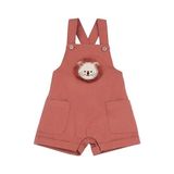 Chicco Erkek Bebek Kısa Salopet - 2 - 3 Yaş - Kırmızı