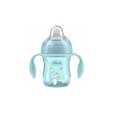 Chicco Geçiş Bardağı 4AY Erkek Bebekler İçin - Mavi