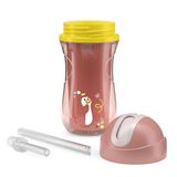 Chicco Isı Yalıtımlı Pipetli Su Matarası 14+ Ay 266 ml Kız
