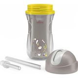 Chicco Isı Yalıtımlı Pipetli Su Matarası 14+ Ay 266 ml Unisex (3 Adet)