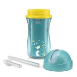 Chicco Isı Yalıtımlı Pipetli Su Matarası Erkek