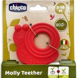 Chicco Molly 3-18 Ay Kırmızı Diş Kaşıyıcı