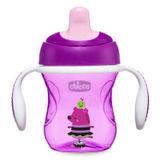 Chicco Mor 6+ Ay 200 ml Yarı Yumuşak Uçlu Alıştırma Bardağı