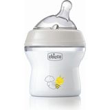Chicco Natural Feeling 150 ml Desenli Pp Biberon Silikon Malzeme ile Akış Tipi ve Yaş Uygunluğu