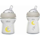 Chicco Natural Feeling Cam Biberon Ikili 150+250ML Desenli - Çok Renkli - 150 ml