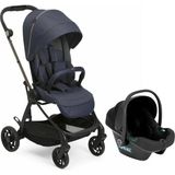 Chicco ONE4EVER Lounge Çift Yönlü Kolay Katlanabilen Travel Sistem-Seyahat Sistem Bebek Arabası Denim Shine - Lacivert