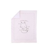 Chicco Pamuklu Çıkarılabilir Bebek Arabası Battaniyesi - Pembe