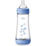 Chicco Perfect5 P5 Antikolik Biberon Pp 300ML Hızlı Akış Mavi - 300 ml