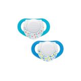 Chicco Physio 2'li Damaklı Slikon Emzik 6-12 Ay Ma