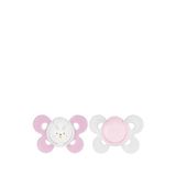 Chicco Physio Comfort 2-6 Ay Silikon 2'li Emzik - Pembe