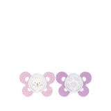 Chicco Physio Comfort Silikon 6-16 Ay 2'li Kız Bebek Emzik - Pembe